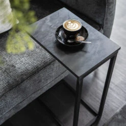 EDGE Bout De Canapé En Marbre Et Métal 8 EDGE Bout De Canapé En Marbre Et Métal -Meubles Soldes Magasin bout de canape en marbre et metal by boo edge 3