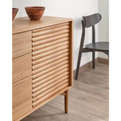 LENON Buffet 2 Portes 3 Tiroirs En Bois 16 LENON Buffet 2 Portes 3 Tiroirs En Bois -Meubles Soldes Magasin buffet 2 portes 3 tiroirs bois lenon 4