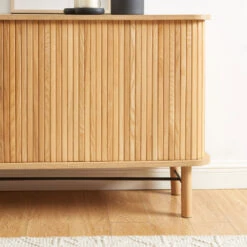 MATI Buffet 2 Portes En Bois L160cm -Meubles Soldes Magasin buffet 2 portes bois l160cm mati 7