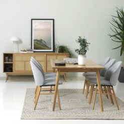 KIYO Buffet 2 Portes En Bois Et Rotin L180cm 21 KIYO Buffet 2 Portes En Bois Et Rotin L180cm -Meubles Soldes Magasin buffet 2 portes en bois et rotin l180cm kiyo 9