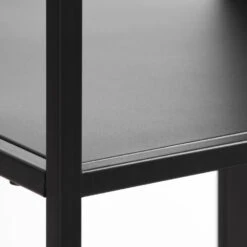 ABEL Buffet 3 Portes, 3 Niches En Métal L120cm -Meubles Soldes Magasin buffet 3 portes 3 niches metal l120cm abel 6