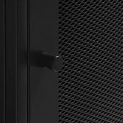 ABEL Buffet 3 Portes, 3 Niches En Métal L120cm -Meubles Soldes Magasin buffet 3 portes 3 niches metal l120cm abel 7