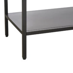 ADARE Buffet 3 Portes En Verre Trempé Et Métal L132cm 11 ADARE Buffet 3 Portes En Verre Trempé Et Métal L132cm -Meubles Soldes Magasin buffet 3 portes verre trempe metal l132cm adare 4