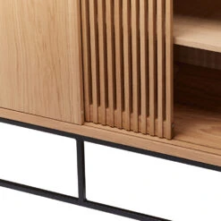 ENDE Buffet 4 Portes En Bois L188cm -Meubles Soldes Magasin buffet 4 portes bois l188cm woodman ende 6