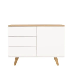 AMELIA Buffet En Bois 1 Porte 3 Tiroirs L109cm 13 AMELIA Buffet En Bois 1 Porte 3 Tiroirs L109cm -Meubles Soldes Magasin buffet bois 1 porte 3 tiroirs l109cm amelia 1