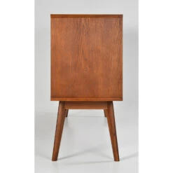 STRÖM Buffet Design 2 Portes 3 Tiroirs Teinté Noyer L170 Cm -Meubles Soldes Magasin buffet design 2 portes 3 tiroirs teinte noyer strom 4