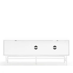 PUNTO Buffet En Bois 2 Portes 2 Tiroirs L140cm 11 PUNTO Buffet En Bois 2 Portes 2 Tiroirs L140cm -Meubles Soldes Magasin buffet en bois 2 portes 2 tirroirs l140cm teulat punto 4