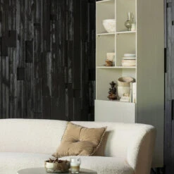 MILLER Buffet Haut 2 Portes, 5 Niches En Bois H200cm -Meubles Soldes Magasin buffet haut 2 portes 5 niches bois h200cm miller woood 6