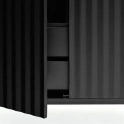 SIERRA Buffet Haut En Bois 2 Portes 2 Tiroirs -Meubles Soldes Magasin buffet haut bois 2 portes 2 tiroirs teulat sierra 5