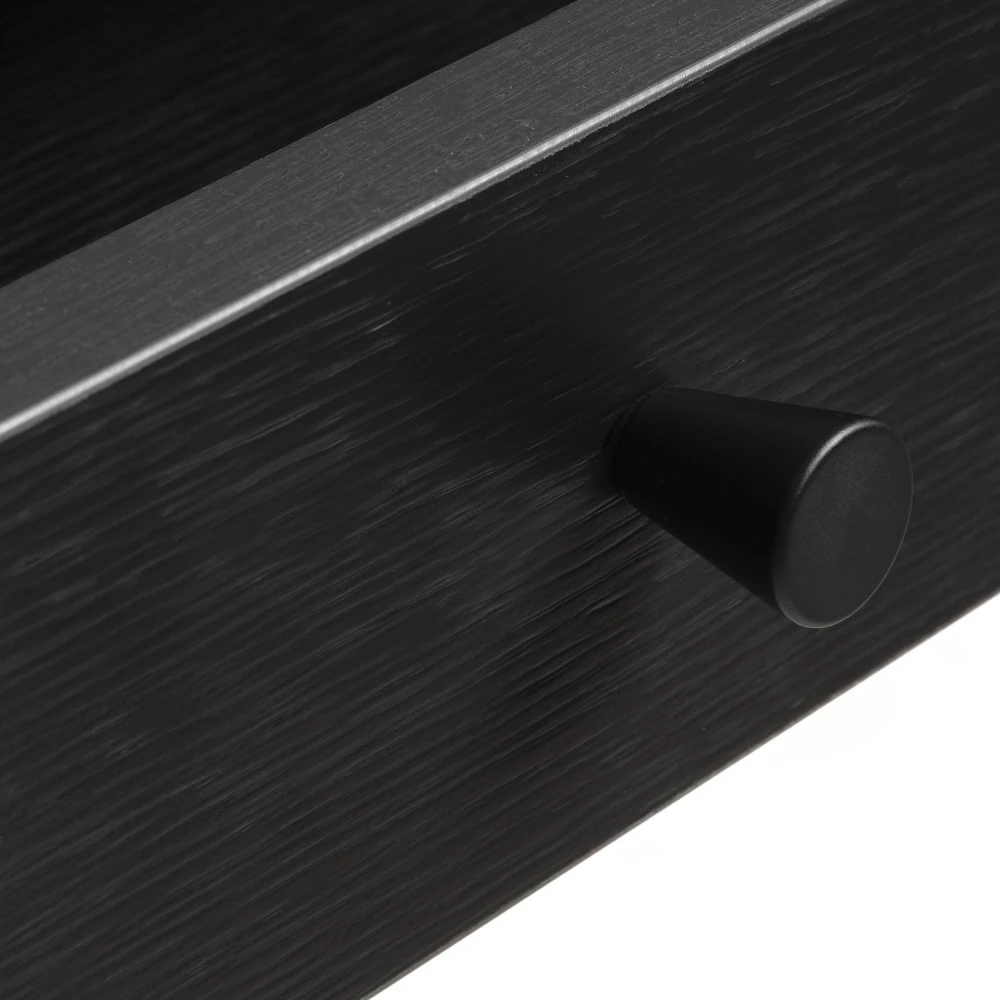 RINTO Bureau 1 Tiroir, 1 Niche En Bois Et Métal L120cm 9 RINTO Bureau 1 Tiroir, 1 Niche En Bois Et Métal L120cm – Image 7