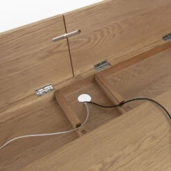 SAMUEDO Bureau En Bois 120x65cm -Meubles Soldes Magasin bureau bois 120x65cm samuedo 5