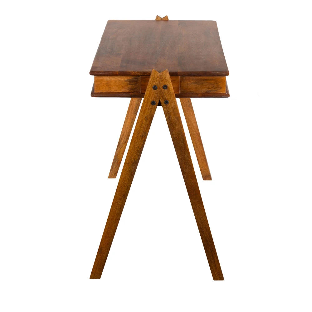 COMPARTMENT Bureau En Bois 3 Niches L120cm 5 COMPARTMENT Bureau En Bois 3 Niches L120cm – Image 3