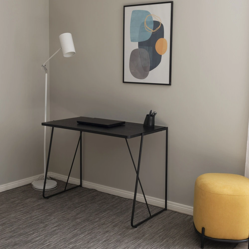 WORK Bureau En Bois Et Métal L100cm 10 WORK Bureau En Bois Et Métal L100cm – Image 8