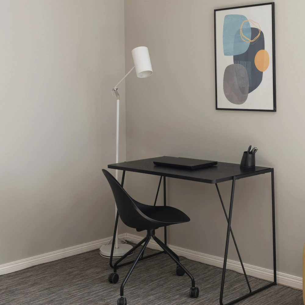 WORK Bureau En Bois Et Métal L100cm 3 WORK Bureau En Bois Et Métal L100cm