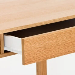 NEWEST Bureau En Chêne Tiroir Et Niche -Meubles Soldes Magasin bureau chene tiroir niche newest 2