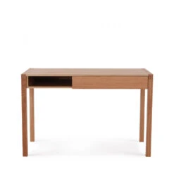 NEWEST Bureau En Chêne Tiroir Et Niche