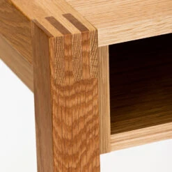 NEWEST Bureau En Chêne Tiroir Et Niche -Meubles Soldes Magasin bureau chene tiroir niche newest 4