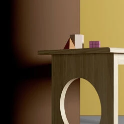 BAU Bureau Design En Bois 1 Tiroir -Meubles Soldes Magasin bureau design bois woodman bau 6