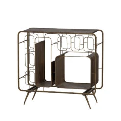 CAPO Casier à Bouteilles En Laiton 11 CAPO Casier à Bouteilles En Laiton -Meubles Soldes Magasin casier bouteilles laiton bepurehome capo 2