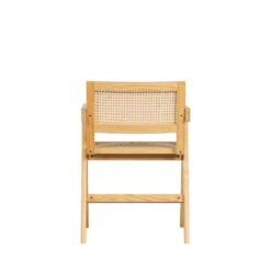 GUNN Chaise En Bois Et Rotin -Meubles Soldes Magasin chaise bois rotin gunn woood 4