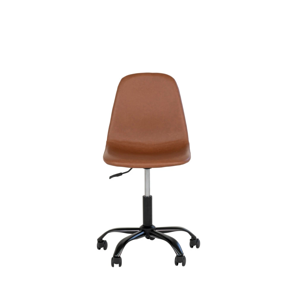 STOCKHOLM Chaise De Bureau à Roulettes En Simili 4 STOCKHOLM Chaise De Bureau à Roulettes En Simili – Image 2