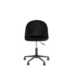 GENEVE Chaise De Bureau à Roulettes En Velours 11 GENEVE Chaise De Bureau à Roulettes En Velours -Meubles Soldes Magasin chaise bureau roulettes velours house nordic geneve 2