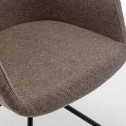 KOOIJ Chaise De Bureau En Tissu Et Métal -Meubles Soldes Magasin chaise bureau tissu metal drawer kooij 7