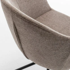 KOOIJ Chaise De Bureau En Tissu Et Métal -Meubles Soldes Magasin chaise bureau tissu metal drawer kooij 9