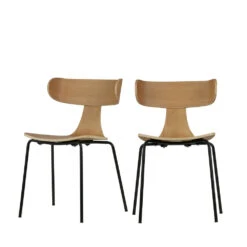 FORM Lot De 2 Chaises Design Empilables -Meubles Soldes Magasin chaise design empilable form 1