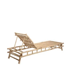 SOLE Chaise Longue En Bambou -Meubles Soldes Magasin chaise longue bambou bloomingville sole 5