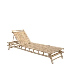 SOLE Chaise Longue En Bambou -Meubles Soldes Magasin chaise longue bambou bloomingville sole 6