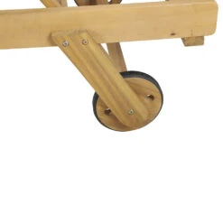 ONS Chaise Longue En Bois D'acacia -Meubles Soldes Magasin chaise longue bois acacia ons 5