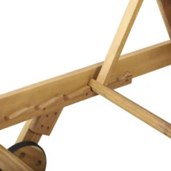 ONS Chaise Longue En Bois D'acacia -Meubles Soldes Magasin chaise longue bois acacia ons 7