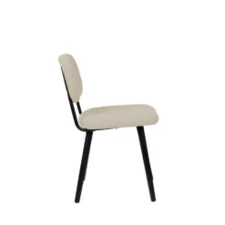 JAKE WORN Chaise Rétro Capitonnée En Bouclette 14 JAKE WORN Chaise Rétro Capitonnée En Bouclette -Meubles Soldes Magasin chaise retro capitonnee bouclette jake 2