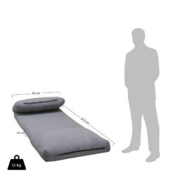 NALO Chauffeuse Convertible 1 Place En Tissu -Meubles Soldes Magasin chauffeuse convertible 1 place nalo 9