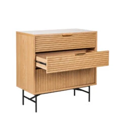 SVEG Commode 3 Tiroirs En Bois L80cm 12 SVEG Commode 3 Tiroirs En Bois L80cm -Meubles Soldes Magasin commode 3 tiroirs bois l80cm drawer sveg 3