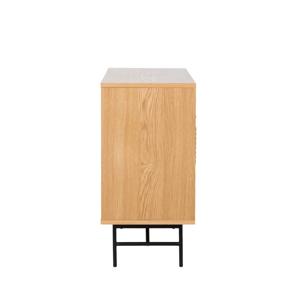 SVEG Commode 3 Tiroirs En Bois L80cm 7 SVEG Commode 3 Tiroirs En Bois L80cm – Image 5