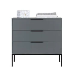 Αδάμ ADAM Commode 3 Tiroirs En Bois -Meubles Soldes Magasin commode 3 tiroirs bois woood adam 2