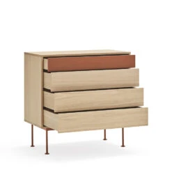YOKO Commode 4 Tiroirs En Bois L90xH45cm 15 YOKO Commode 4 Tiroirs En Bois L90xH45cm -Meubles Soldes Magasin commode 4 tiroirs bois l90xh45cm teulat yoko 3