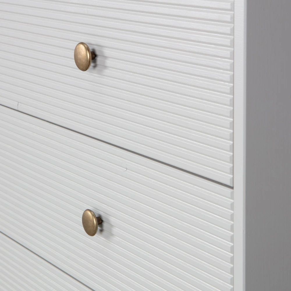 MADU Commode 4 Tiroirs En Bois L94cm 7 MADU Commode 4 Tiroirs En Bois L94cm – Image 5