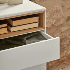 CORVO Commode 7 Tiroirs 1 Niche En Bois L120xH90cm -Meubles Soldes Magasin commode 7 tiroirs 1 niche bois l120xh90cm teulat corvo 6