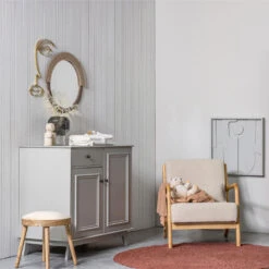 LILY Commode Pour Enfant 2 Portes 1 Tiroir En Pin Massif