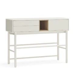 CORVO Console 1 Porte 2 Tiroirs En Bois L180cm -Meubles Soldes Magasin console 1 porte 2 tiroirs bois l180cm teulat corvo 5