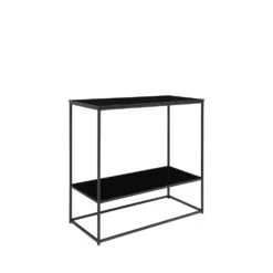 VITA Console 2 étagères En Bois Et Métal 13 VITA Console 2 étagères En Bois Et Métal -Meubles Soldes Magasin console 2 etageres bois metal house nordic vita 2