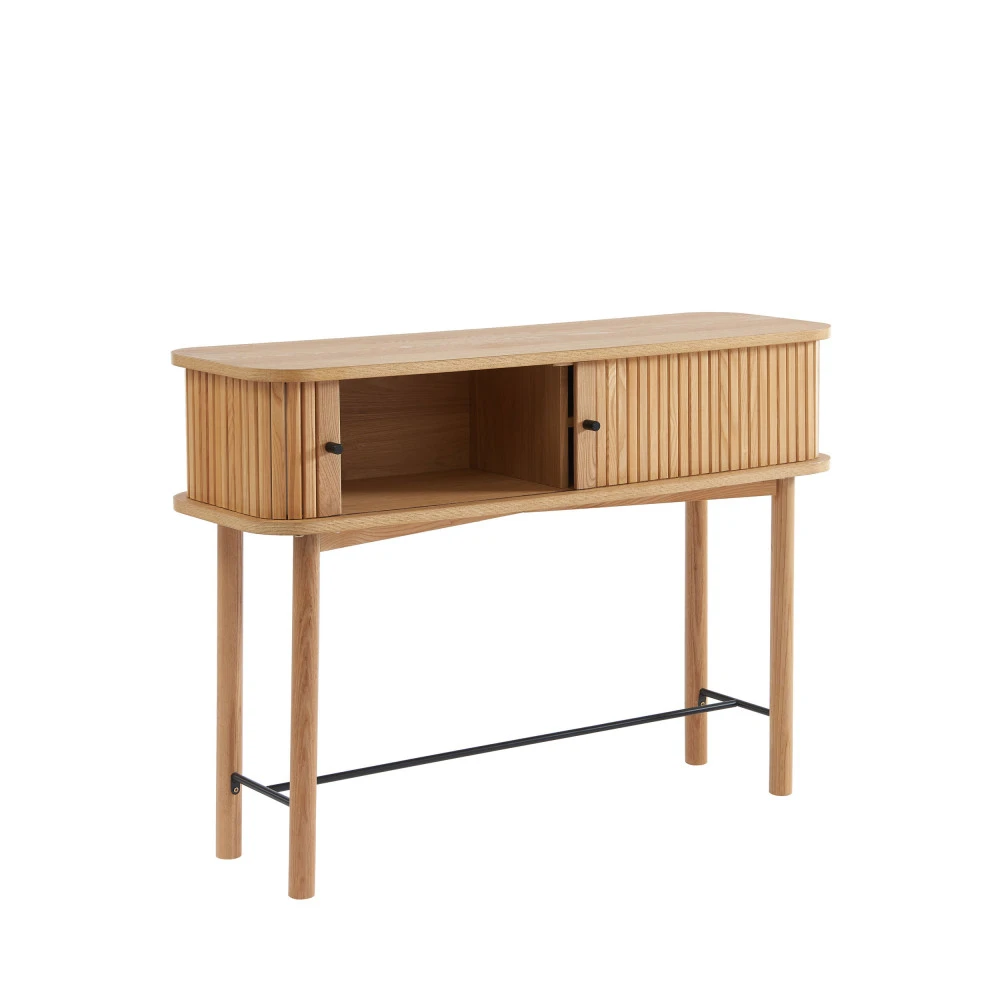 MATI Console 2 Portes En Bois L110cm 6 MATI Console 2 Portes En Bois L110cm – Image 4