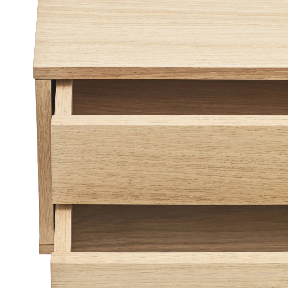 YOKO Console 2 Tiroirs En Bois L120cm 11 YOKO Console 2 Tiroirs En Bois L120cm – Image 9