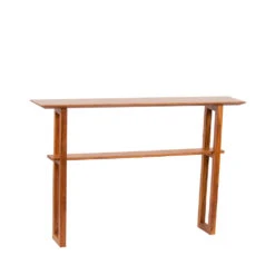 A-SIDE Console En Bois 1 étagère L132cm -Meubles Soldes Magasin console bois 1 etagere l132cm bepurehome aside 2