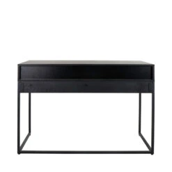 PARIGI Console En Bois Et Métal 2 Tiroirs L120cm -Meubles Soldes Magasin console bois metal 2 tiroirs l120cm parigi pomax 4