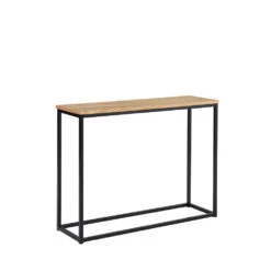 IVICA Console En Bois Et Métal -Meubles Soldes Magasin console bois metal ivica 2