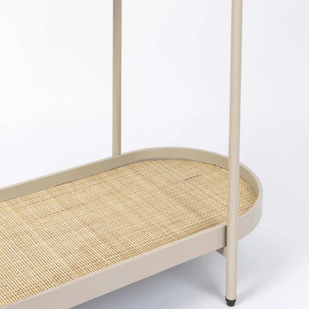 AMAYA Console Aux Bords Arrondies En Bois Et Métal 6 AMAYA Console Aux Bords Arrondies En Bois Et Métal – Image 4